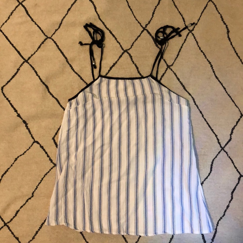 Striped Swimsuit Coverup